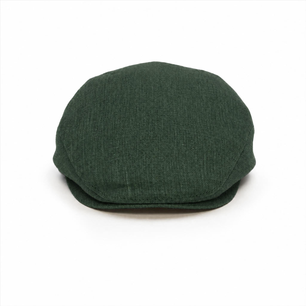 Forest Green - Linen Cap