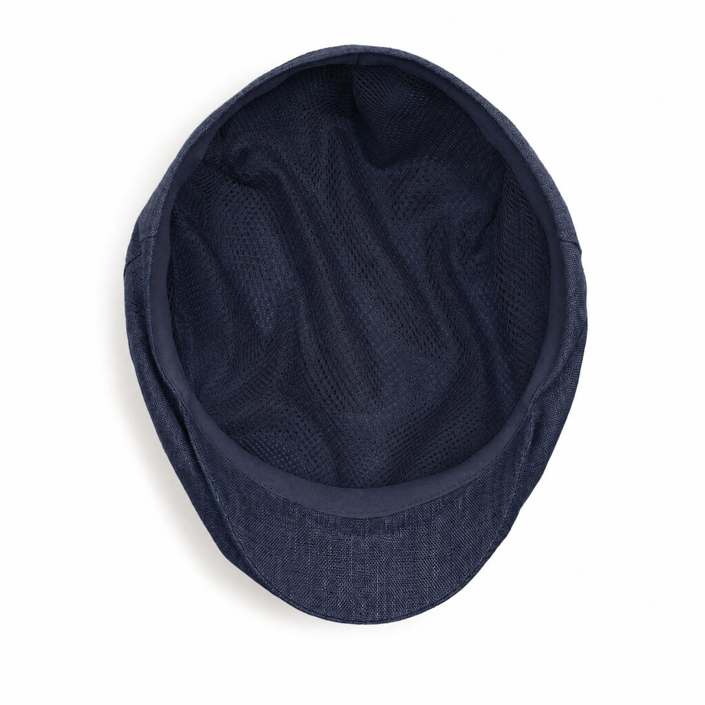 Naval Indigo - Linen Cap