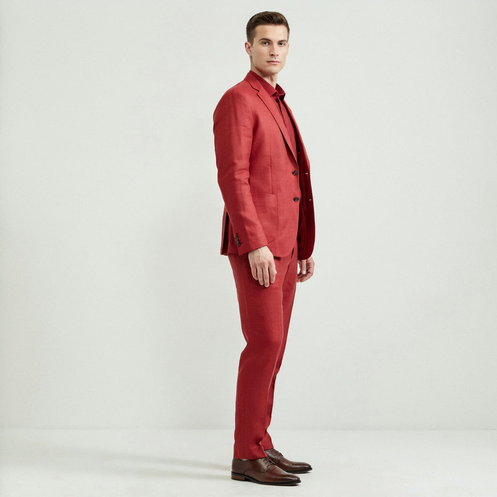 Bold Red - 2pc Suit