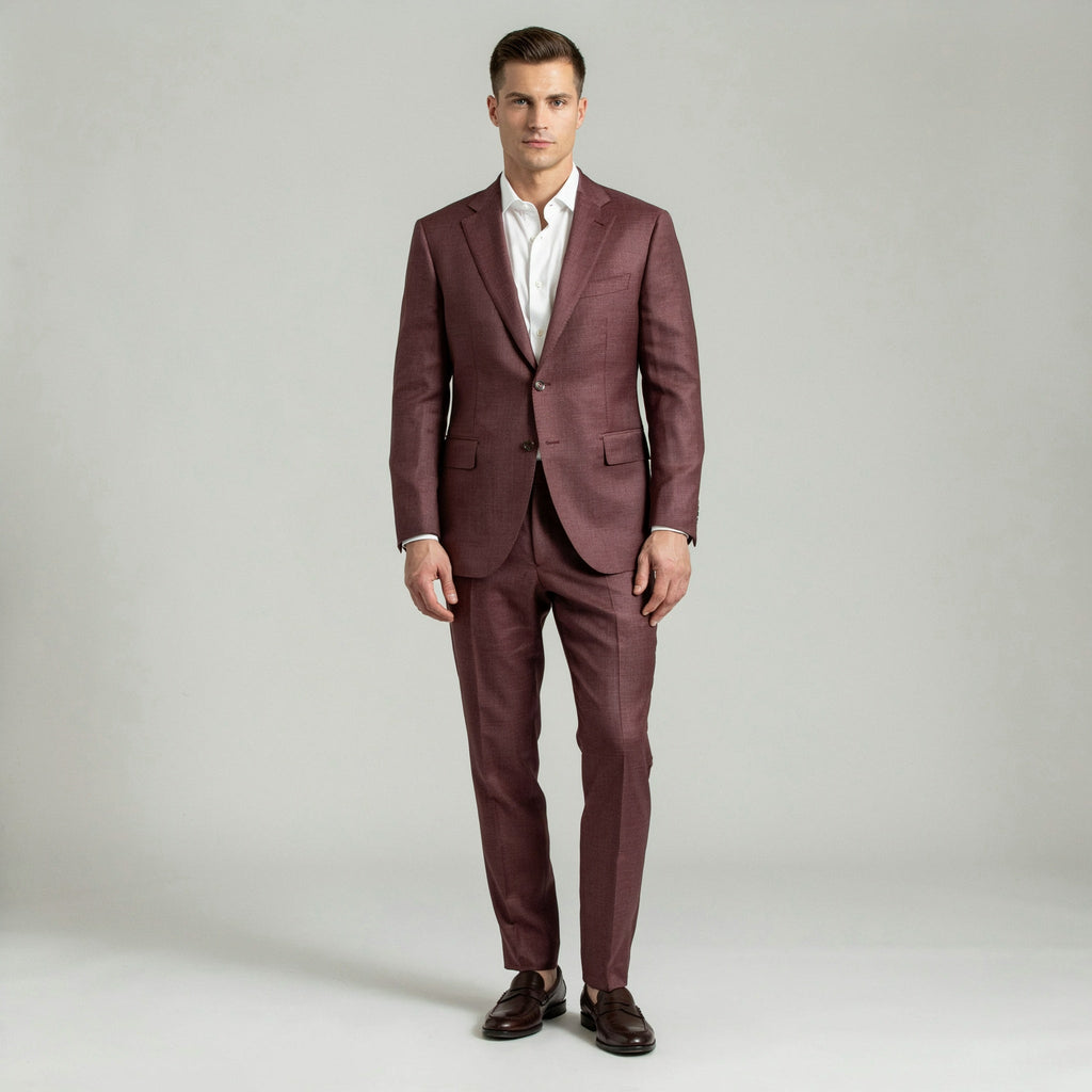 Royal Burgundy - 2pc Suit